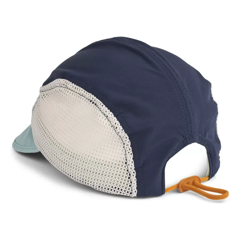 ( LW18735)  Marlon Cap   - Classic Navy mix