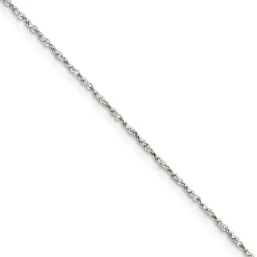 0.5mm, Sterling Silver, Twisted Serpentine Chain, 16 Inch