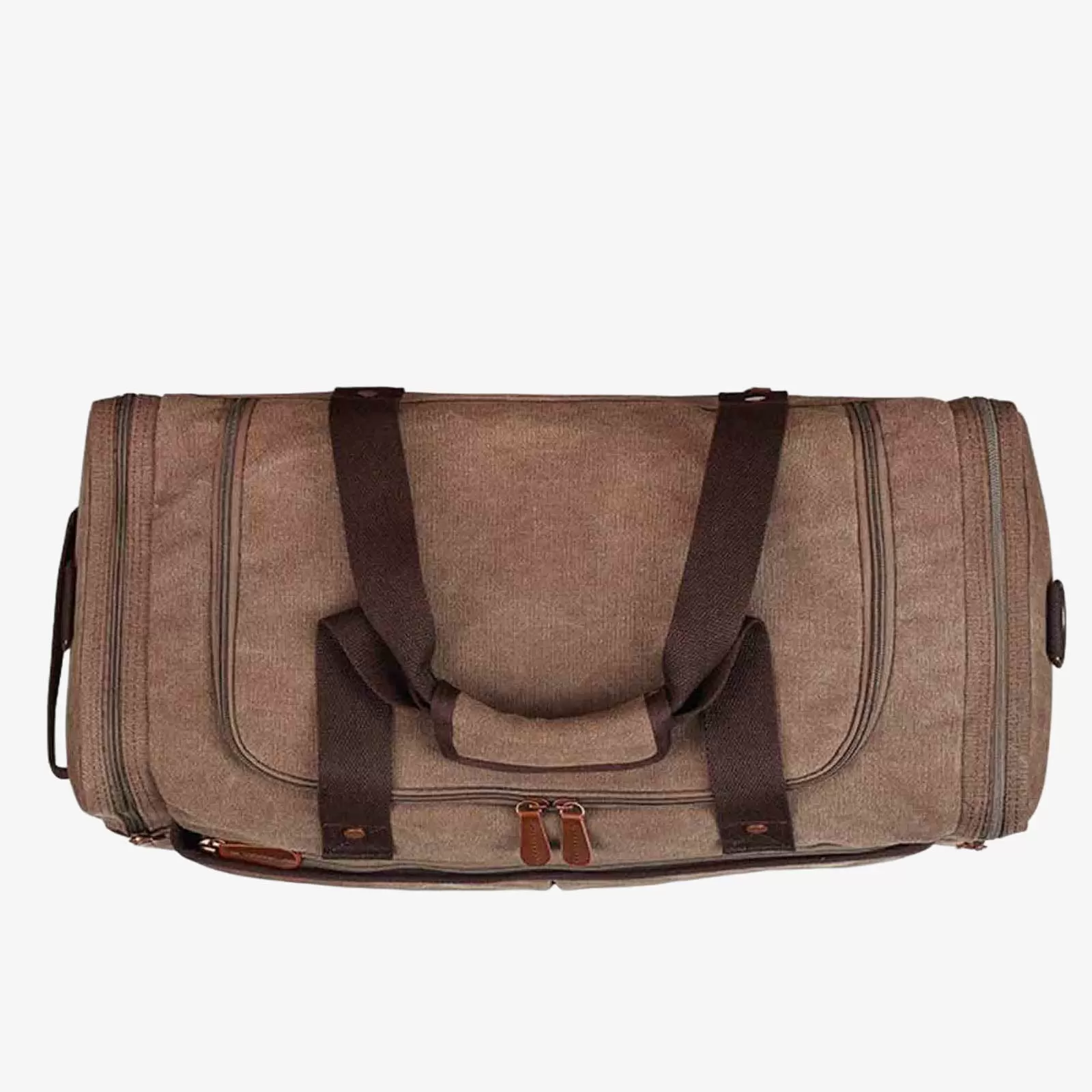 65L Large Canvas Travel Duffel Bag