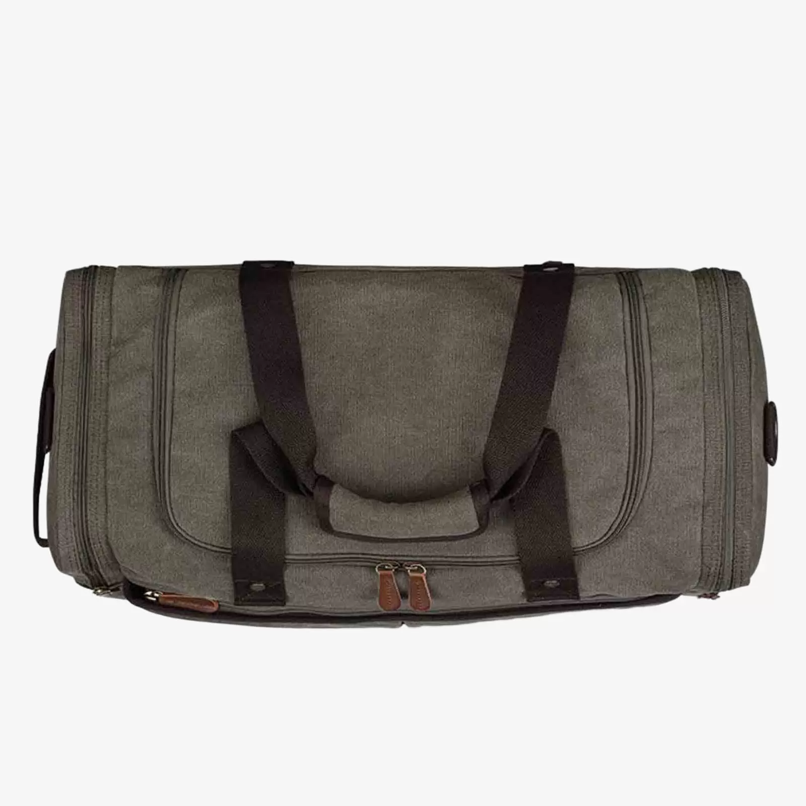 65L Large Canvas Travel Duffel Bag