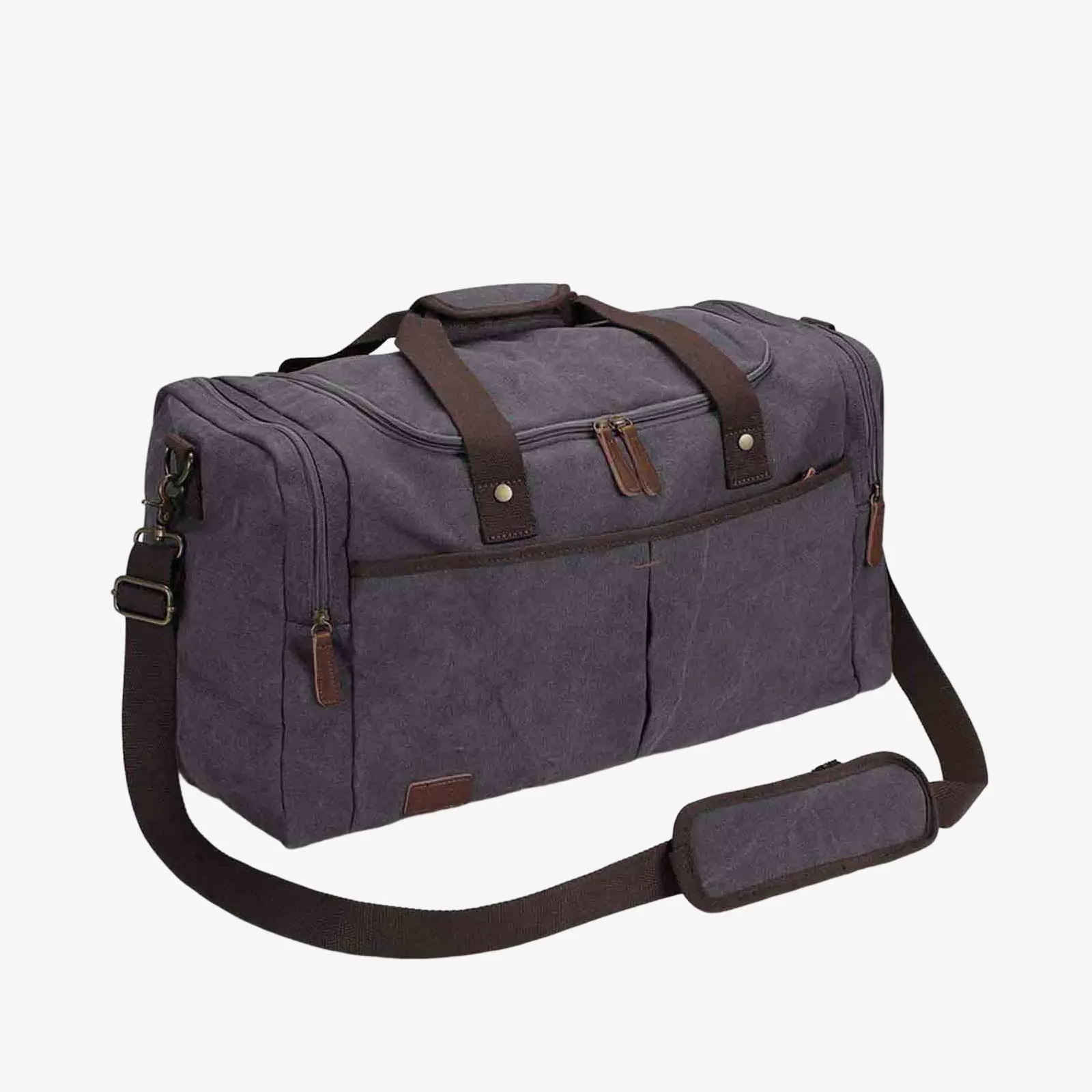 65L Large Canvas Travel Duffel Bag