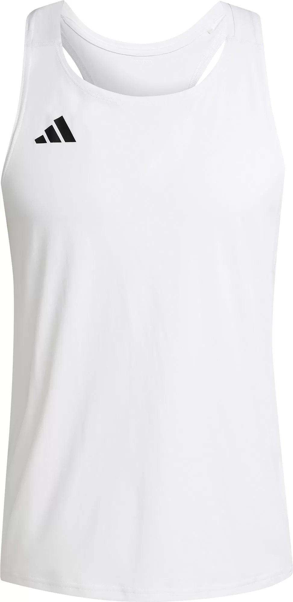 adidas Adizero Essentials Mens Running Vest - White