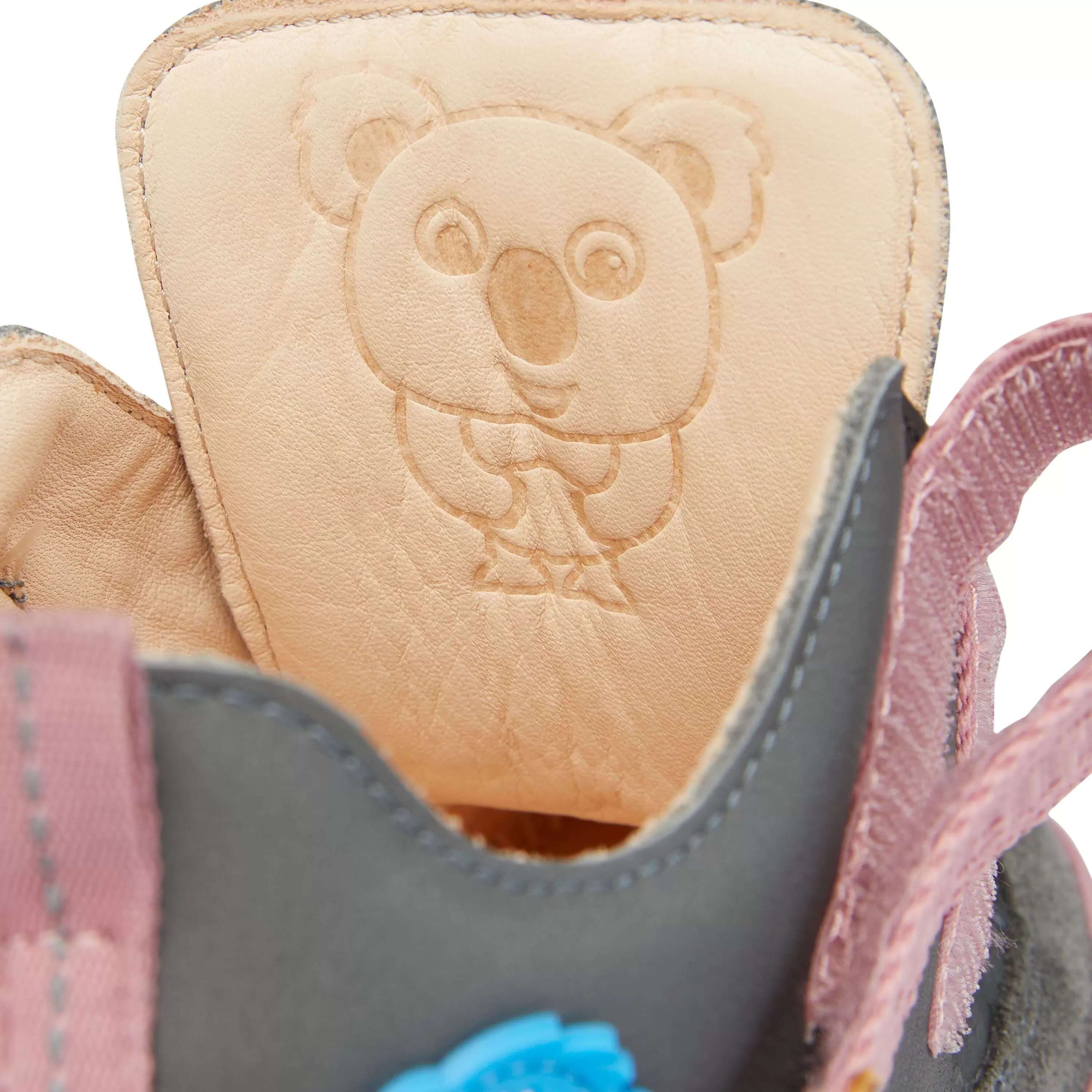 Affenzahn Leather Buddy – Koala / Pink