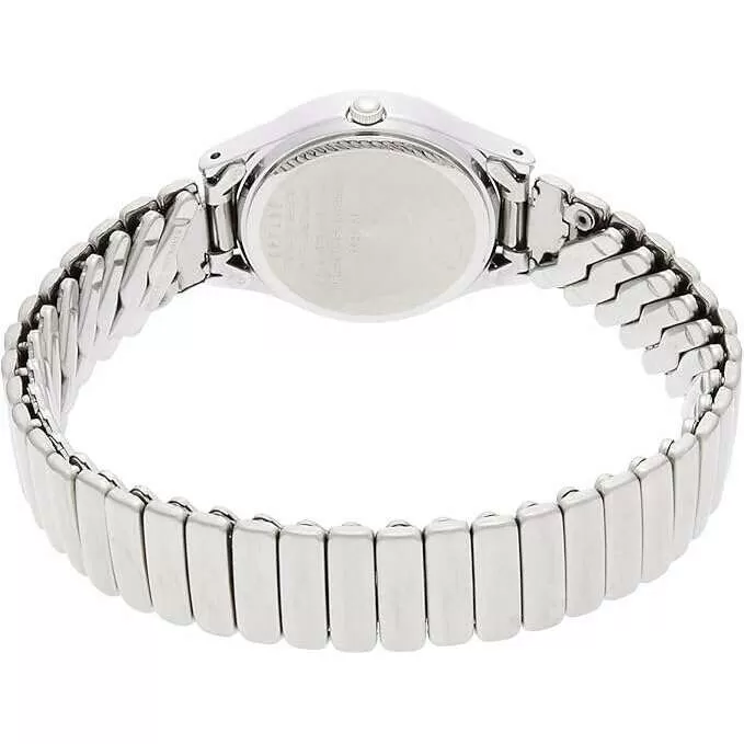 ALBA ANALOG HARDLEX SILVER STRAP WHITE DIAL LADIES WATCH AQHK439