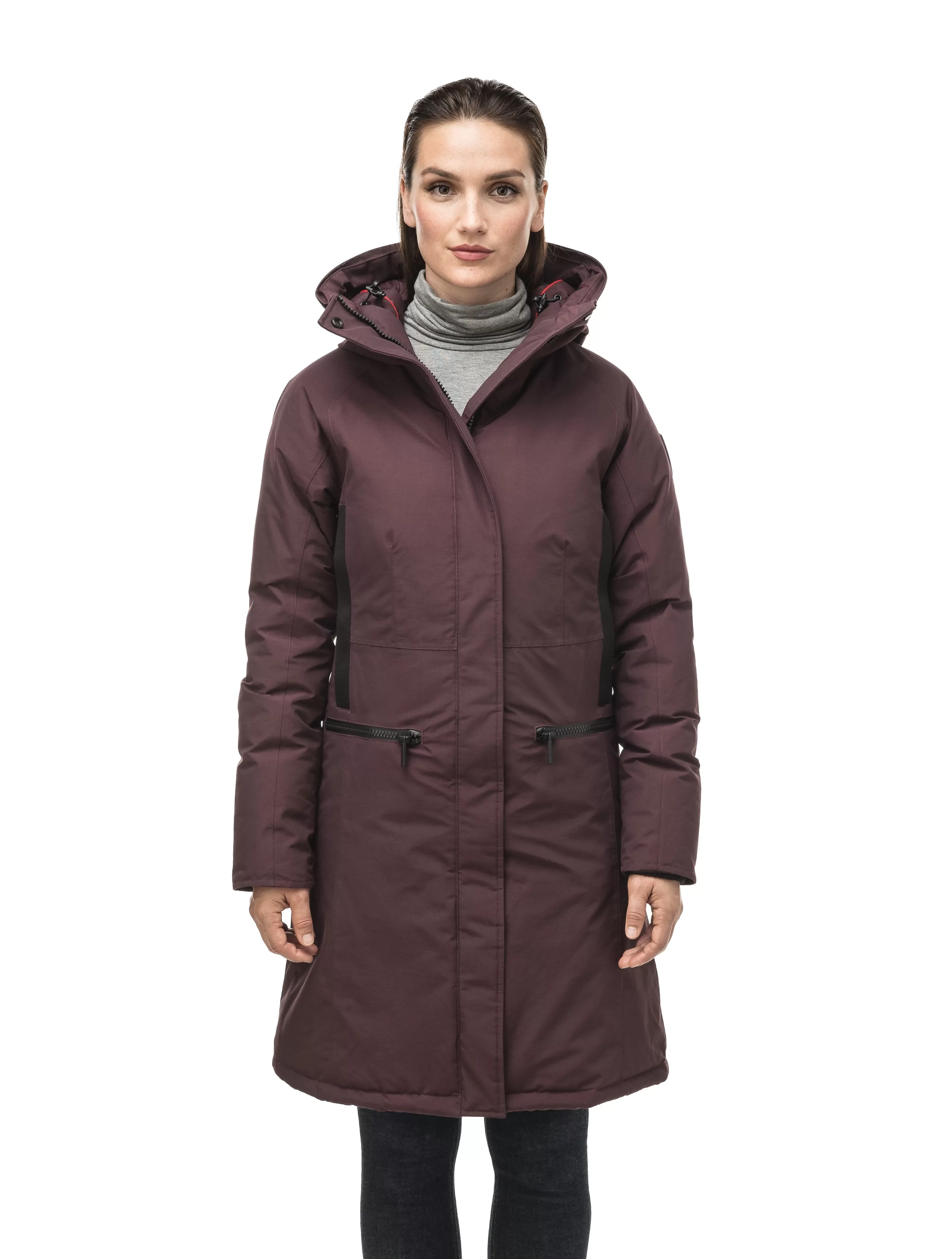 Alissa Women's Midi Fitted Parka