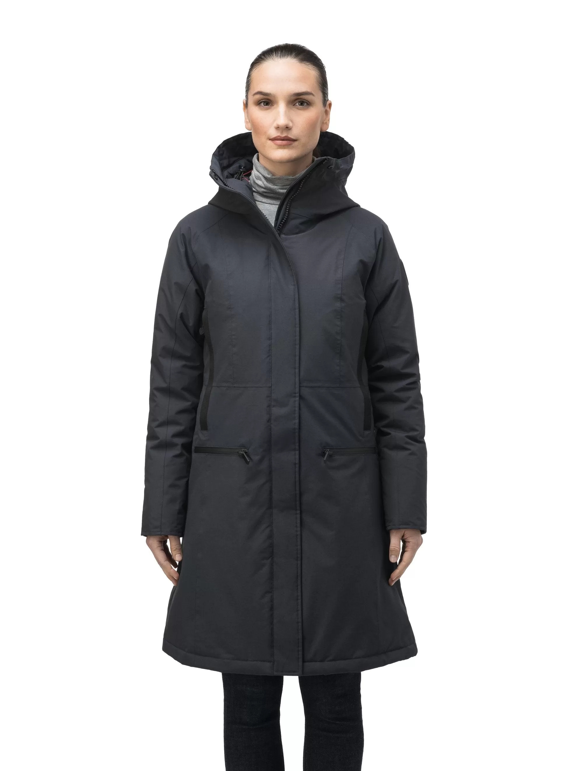 Alissa Women's Midi Fitted Parka