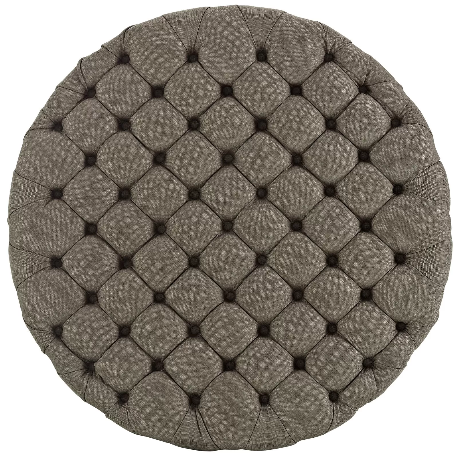 Amour Upholstered Fabric Ottoman