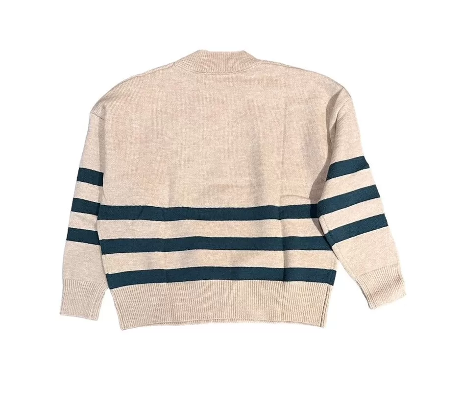 Atoms Striped Sweater