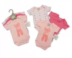 Baby 3 pcs Bodysuit Gift Set - Ballerina (0-6 Months) Gp-25-0857