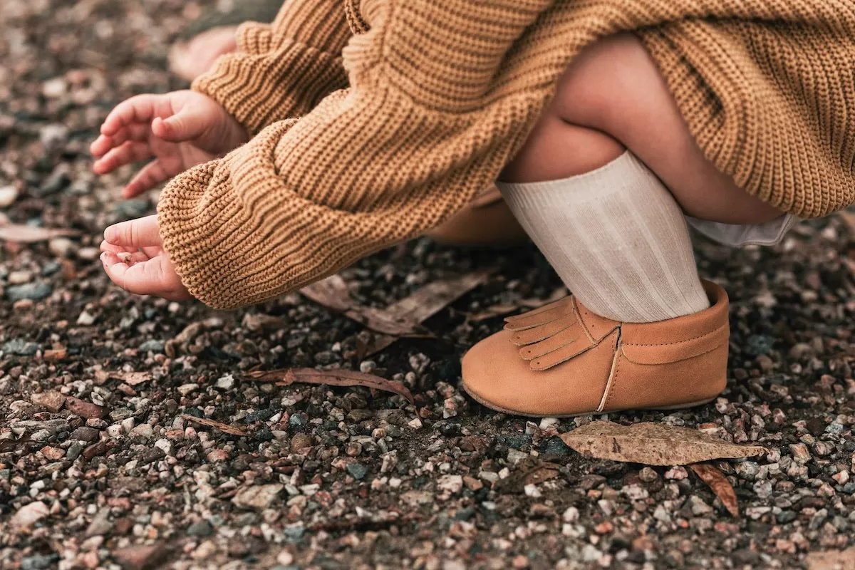 Baby Loafers - Caramel