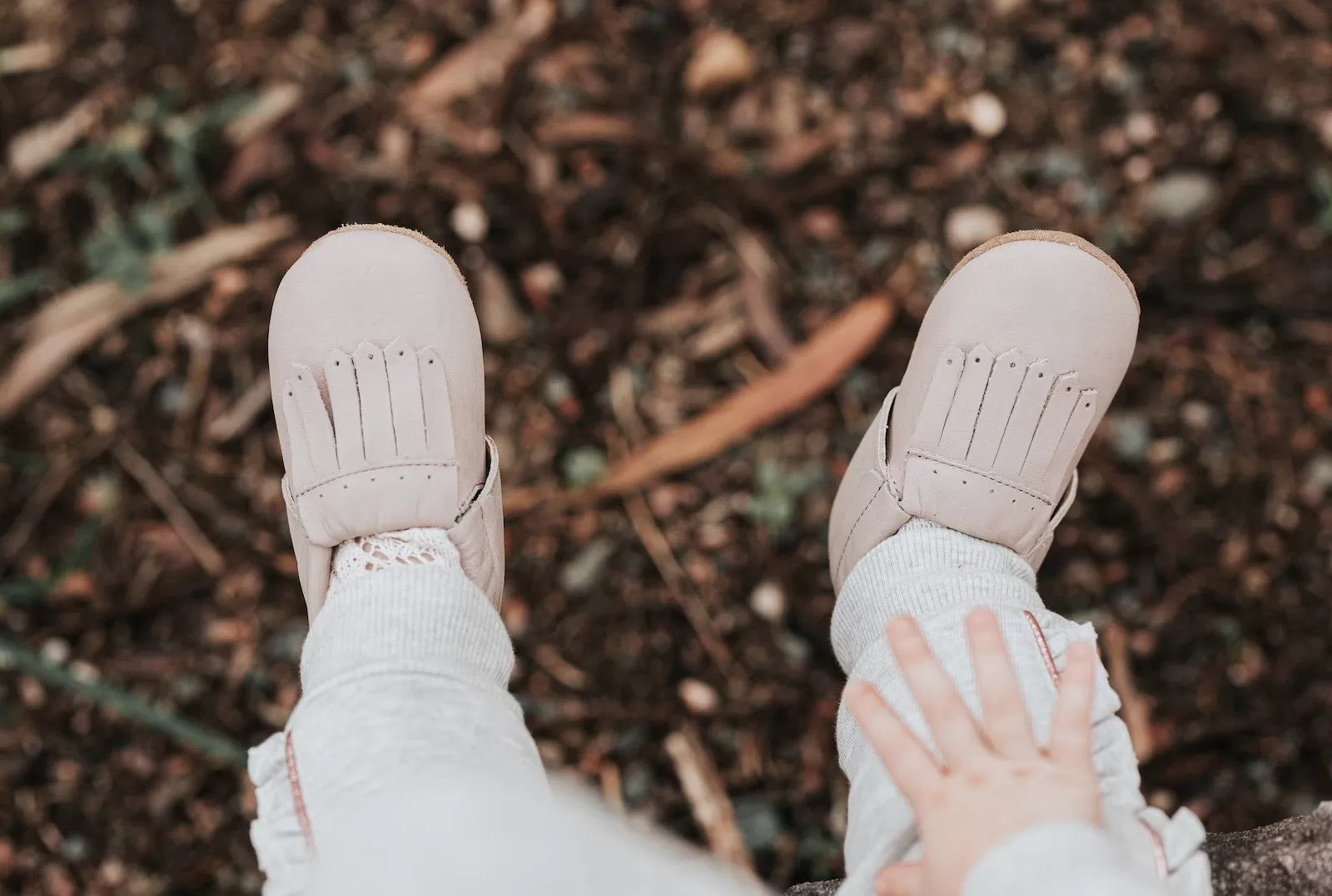 Baby Loafers - Cloud Grey