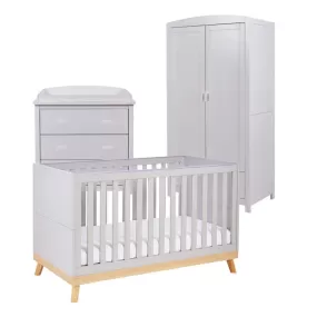 Babymore Mona 3 Piece Room Set - Grey