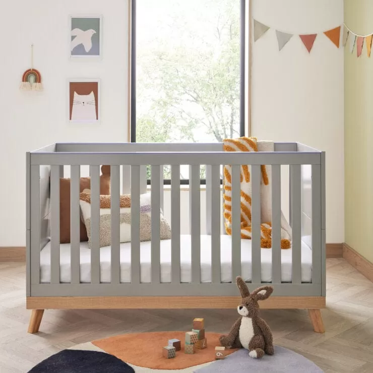 Babymore Mona 3 Piece Room Set - Grey