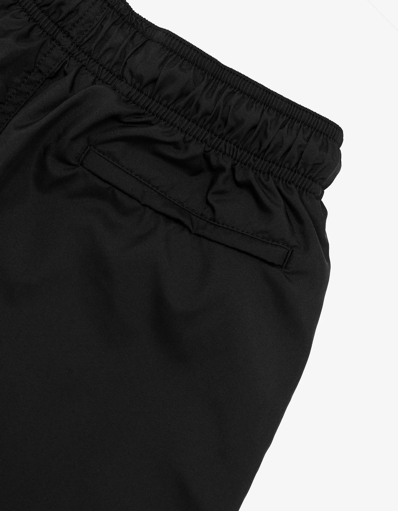 Black Classic Logo Print Swim Shorts