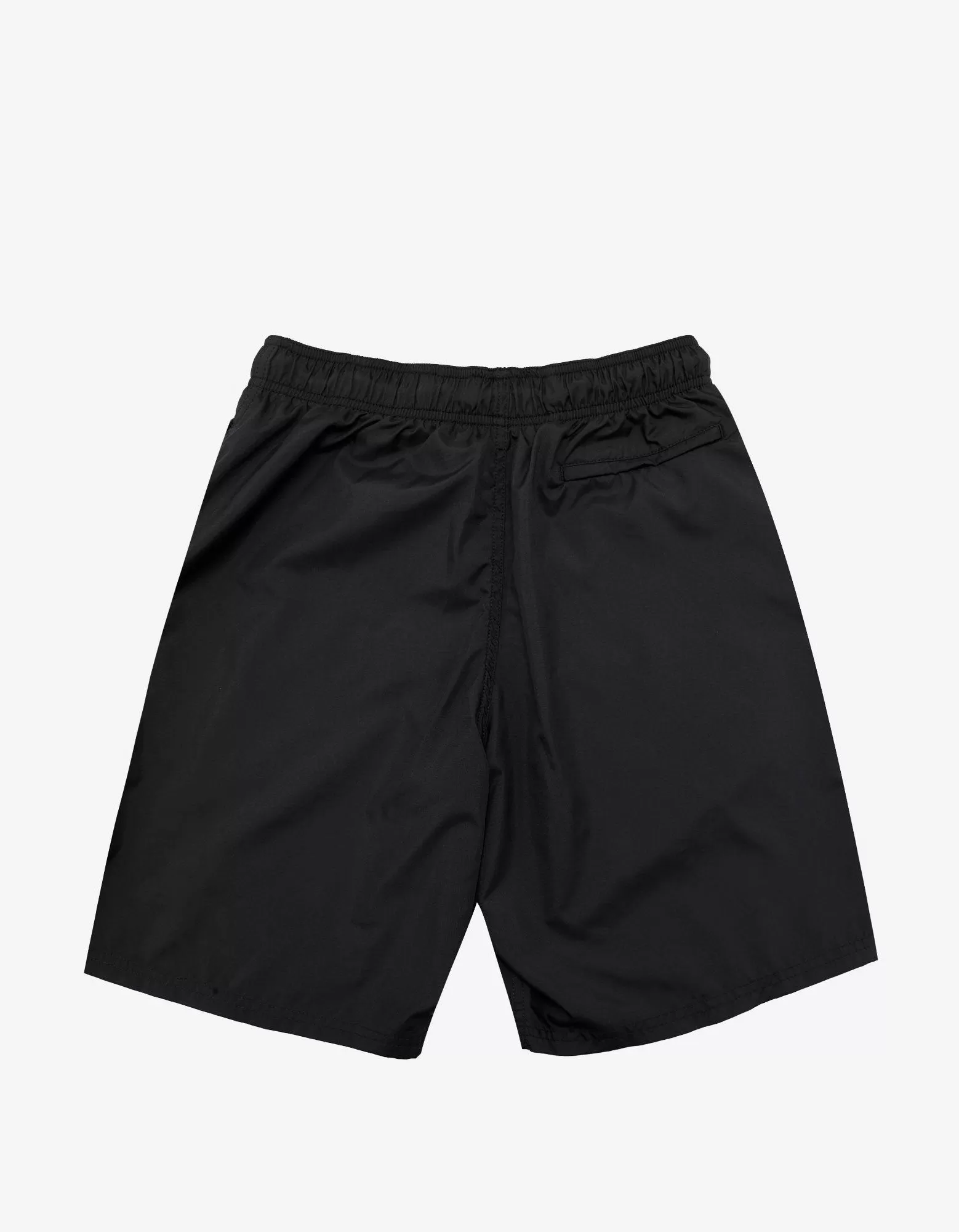 Black Classic Logo Print Swim Shorts