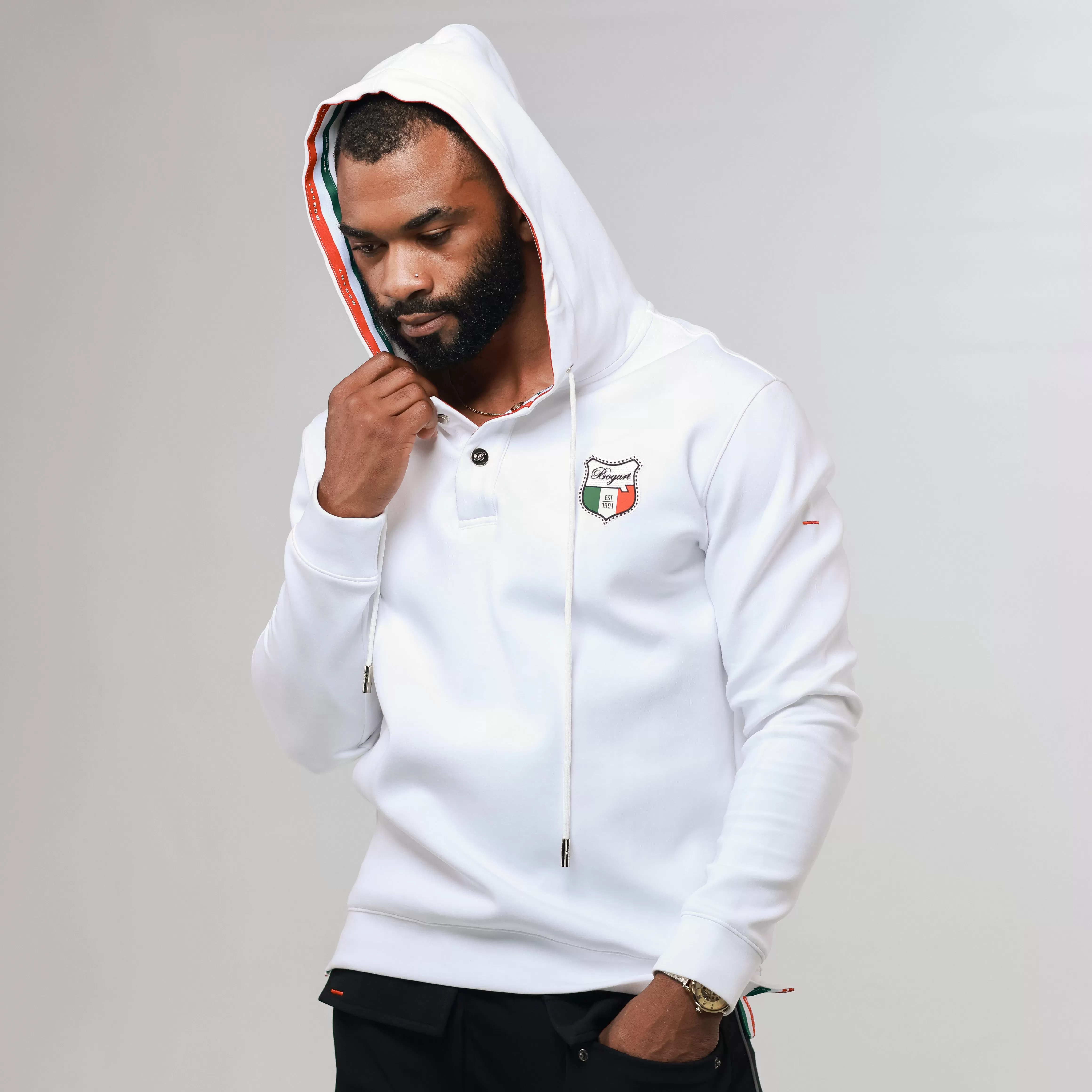 Bogart Italian Collection Classic Crest Hoodie