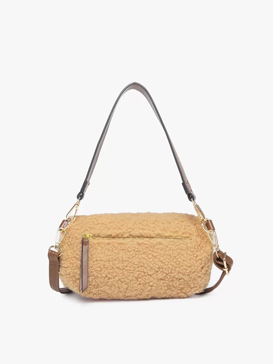 Brookie Vegan Sherpa Belt Bag