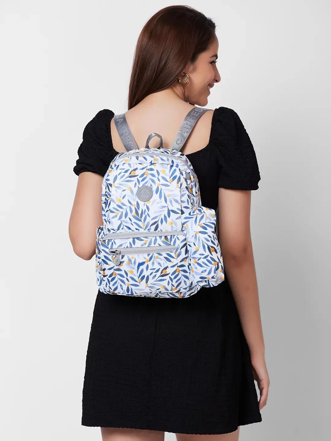 Caprese Myra Backpack Medium White