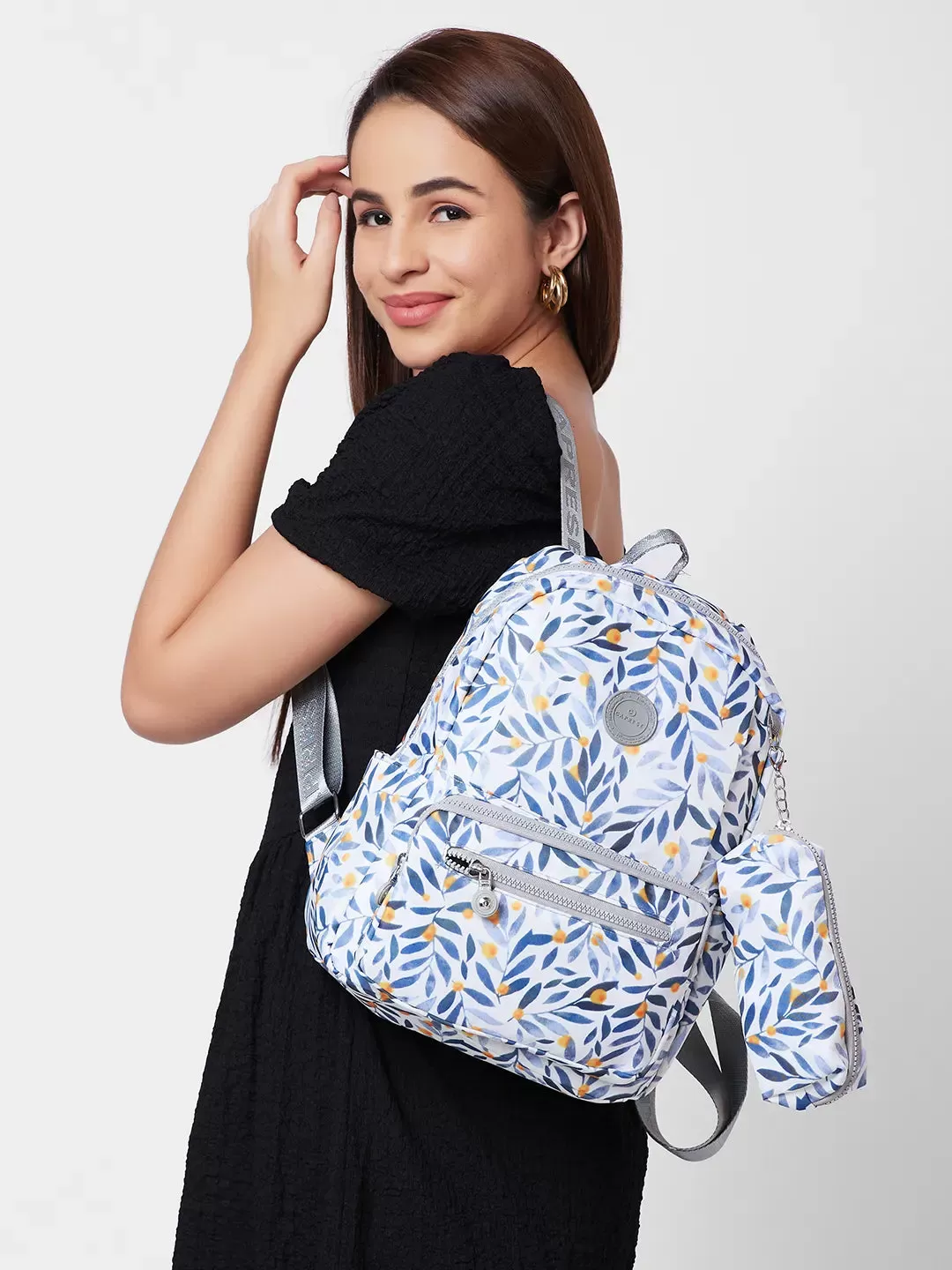 Caprese Myra Backpack Medium White