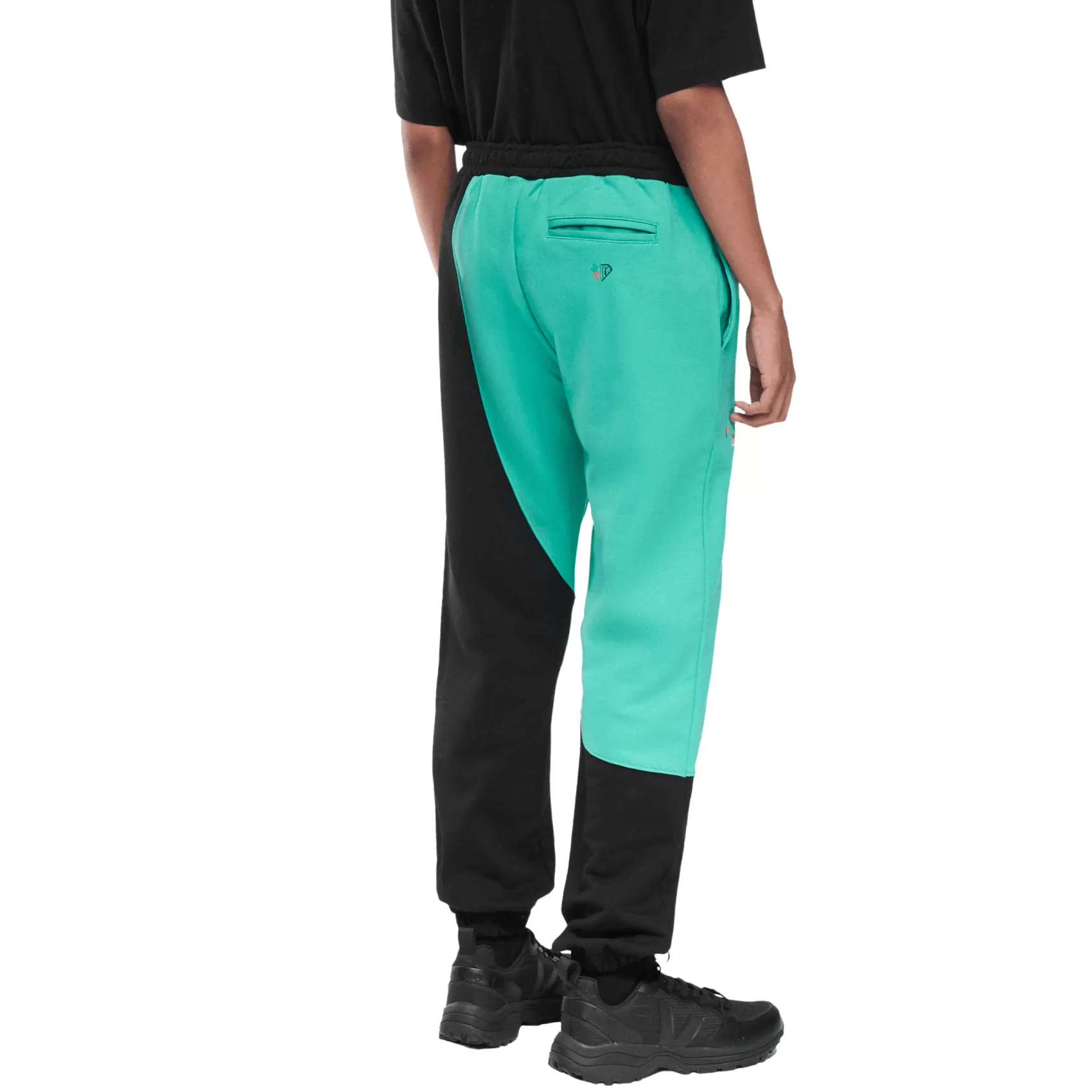 Carrots Split Sweatpant - Black/Green