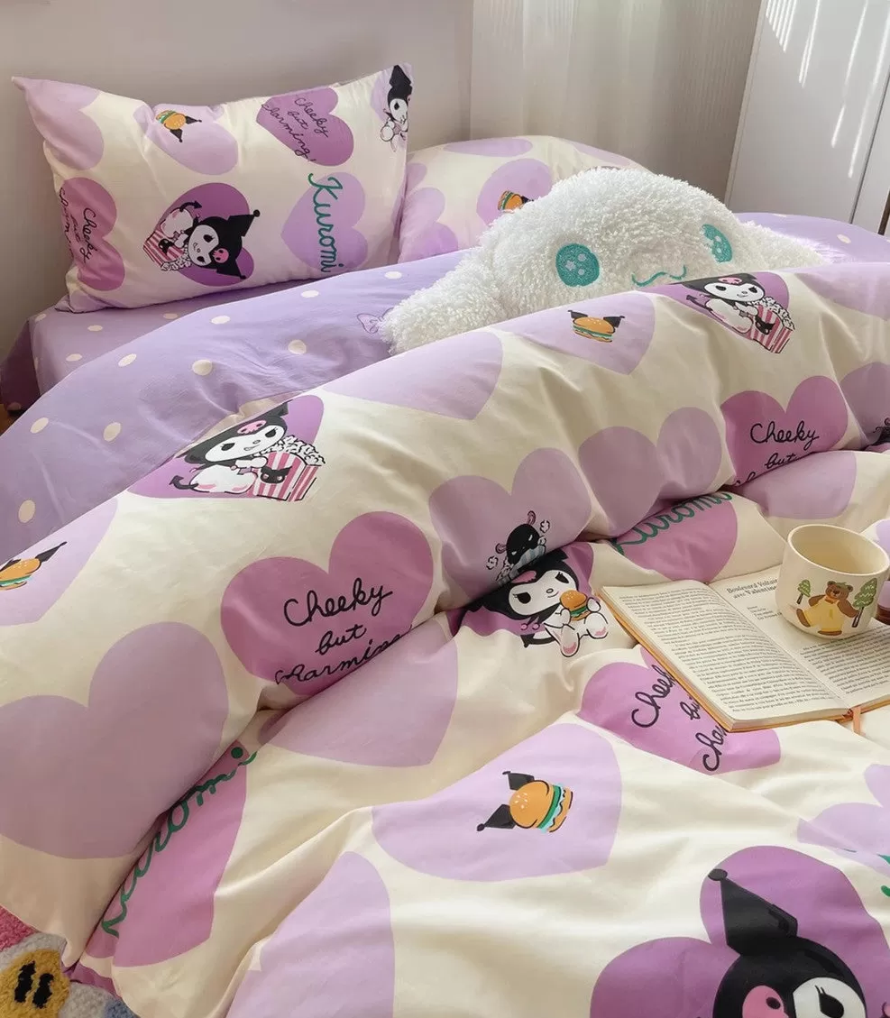 Cartoon Anime Bedding Set PN6436