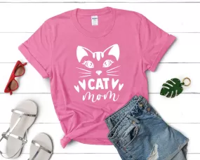 Cat Mom Woman T Shirt.