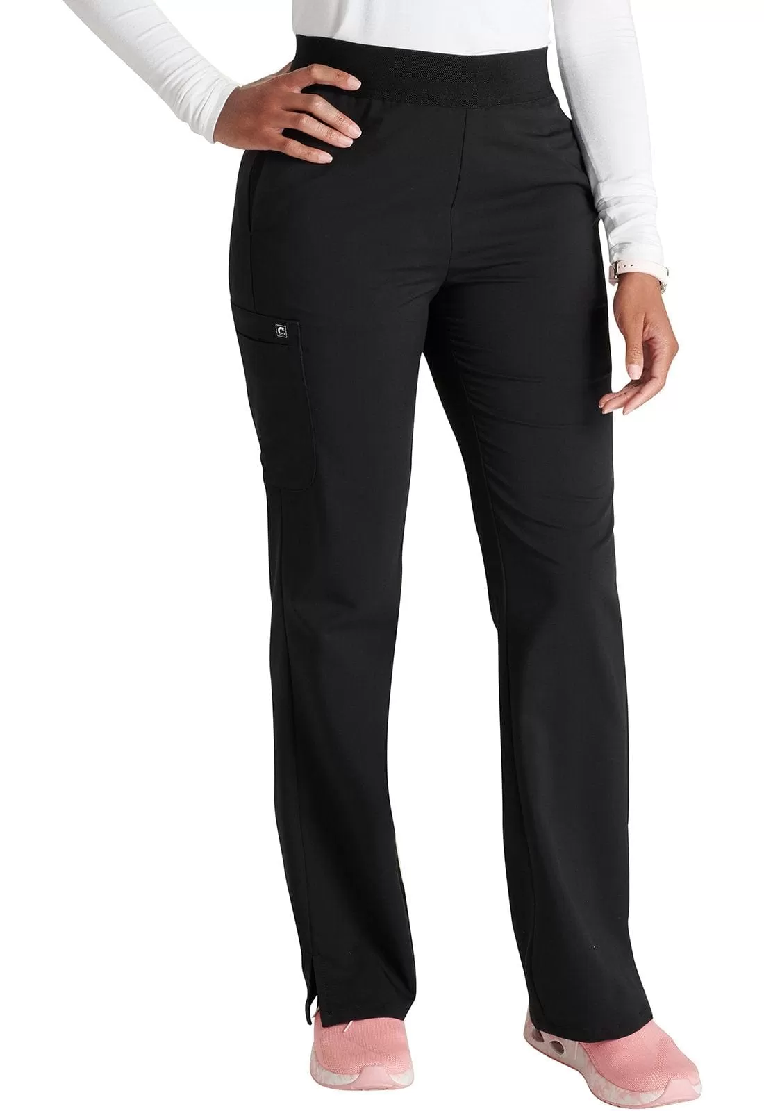 Cherokee Atmos  Mid-rise Pull-on Straight Leg Scrub Pant CK136A