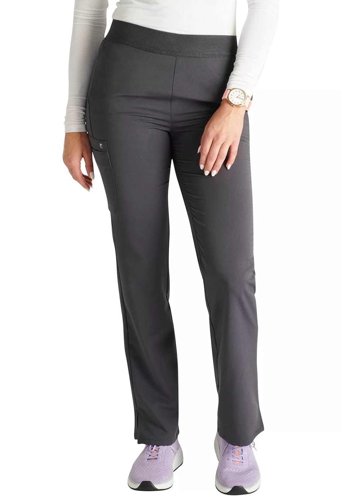 Cherokee Atmos  Mid-rise Pull-on Straight Leg Scrub Pant CK136A