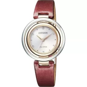 CITIZEN L ARCLY SERIES ECO-DRIVE KANON-INSPIRED DESIGN LADIES WATCH EM0669-21X