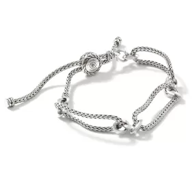 Classic Chain Link Pull Through Bracelet