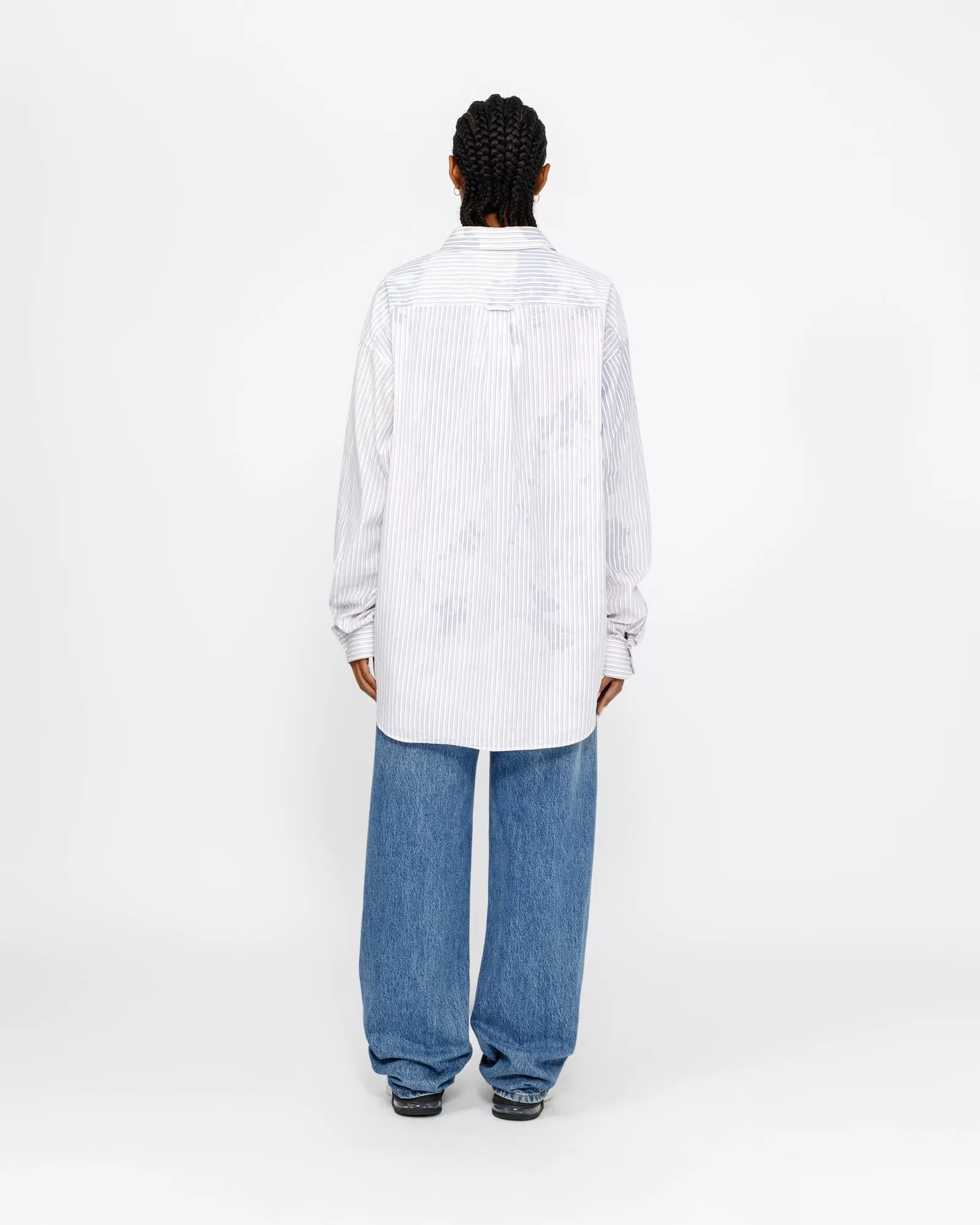 CLASSIC LS SHIRT BLEACHED POPLIN