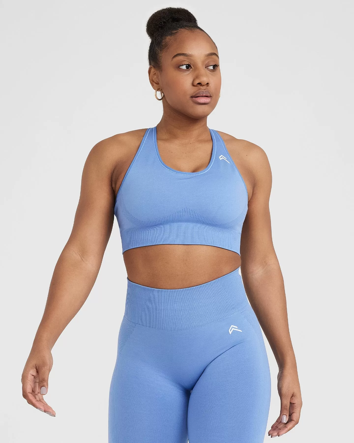 Classic Seamless 2.0 Bralette | Light Denim Marl