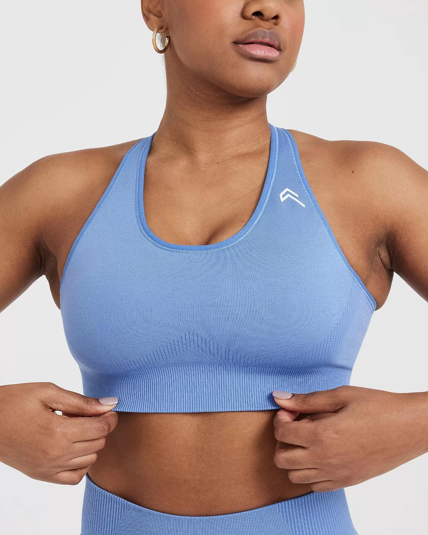 Classic Seamless 2.0 Bralette | Light Denim Marl