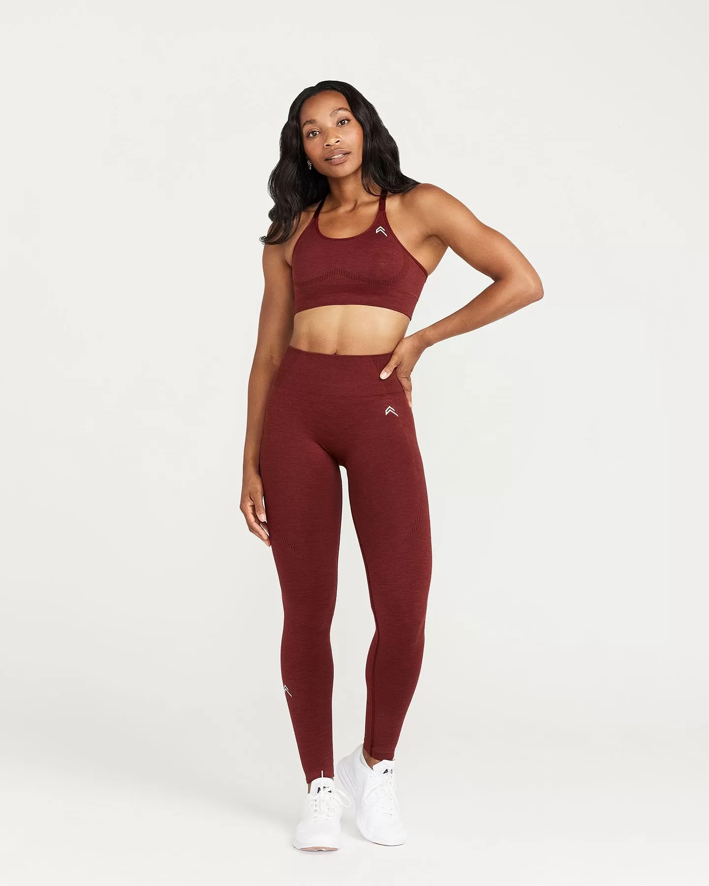 Classic Seamless Leggings | Rosewood Marl