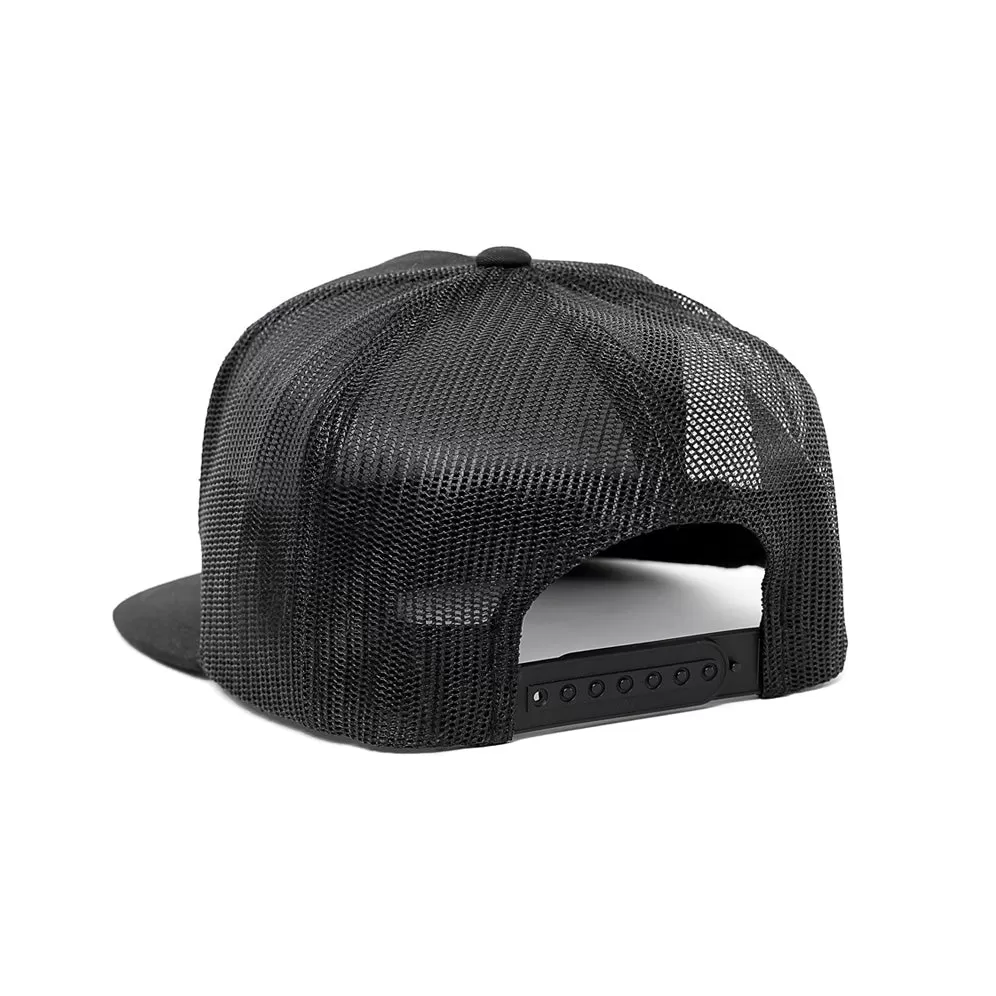 CLASSIC TRUCKER (BLACK) SNAP BACK