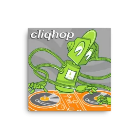 cliqhop idm 16x16" Stretched Canvas Print