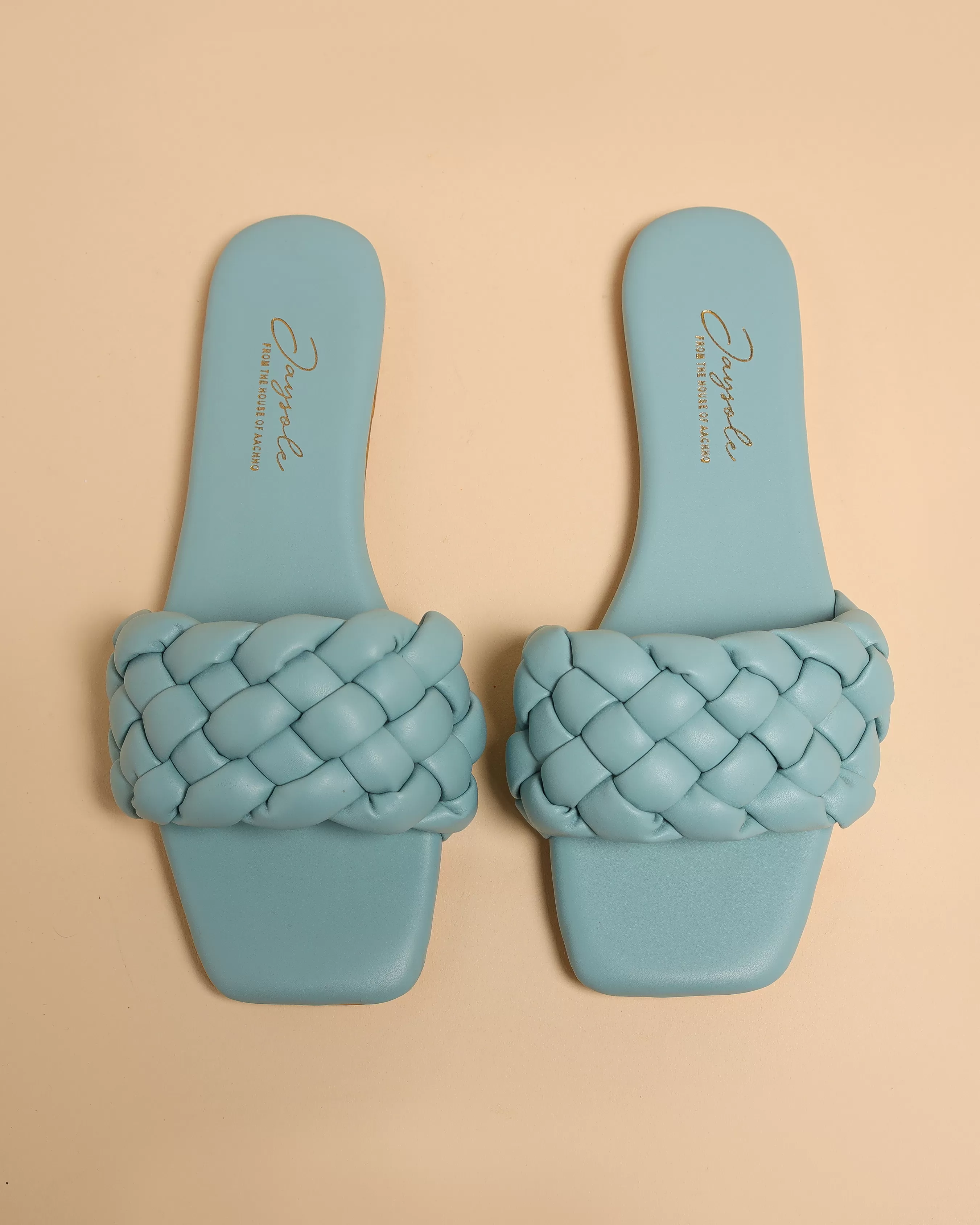 Coastal Shade Braided Slides