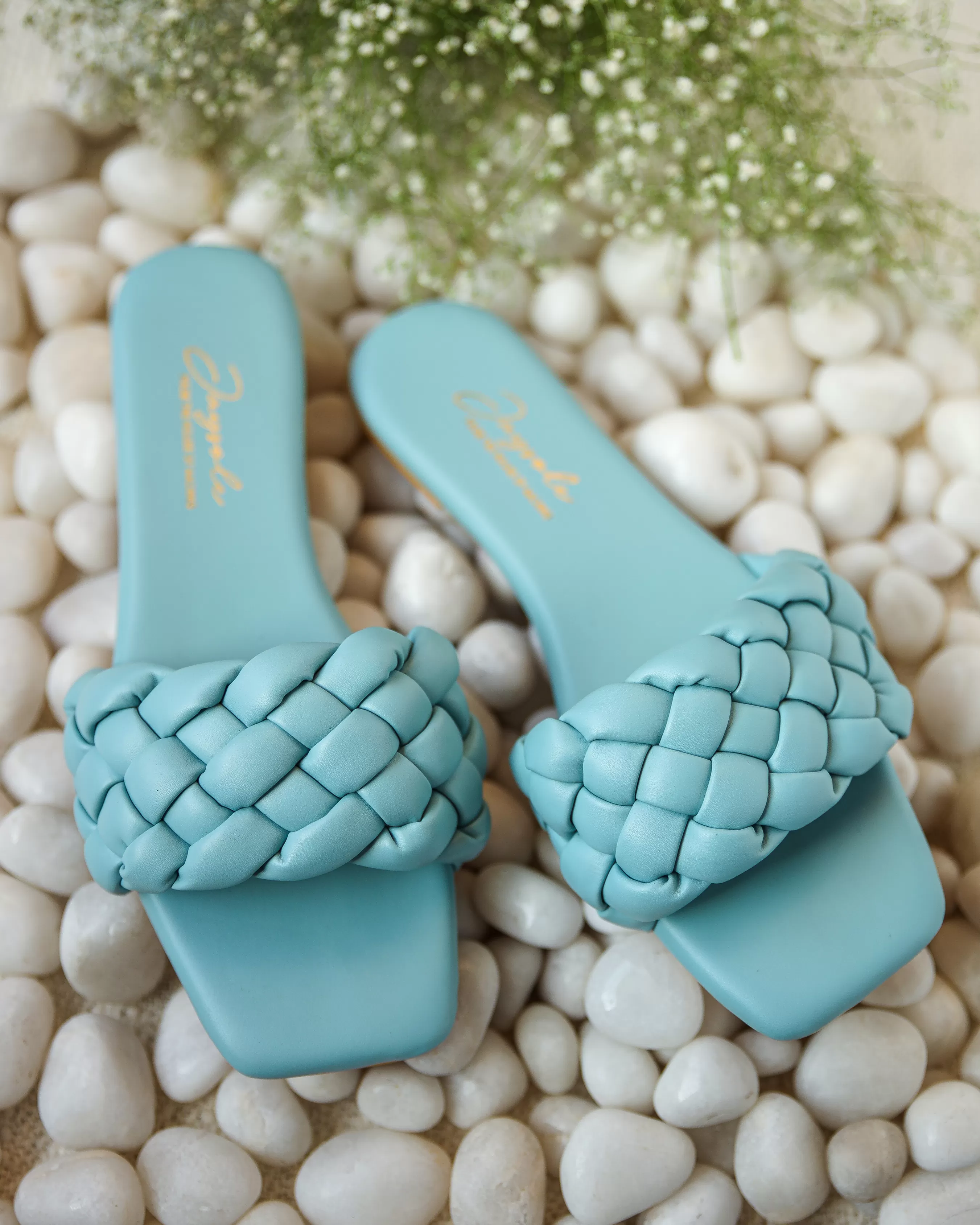 Coastal Shade Braided Slides