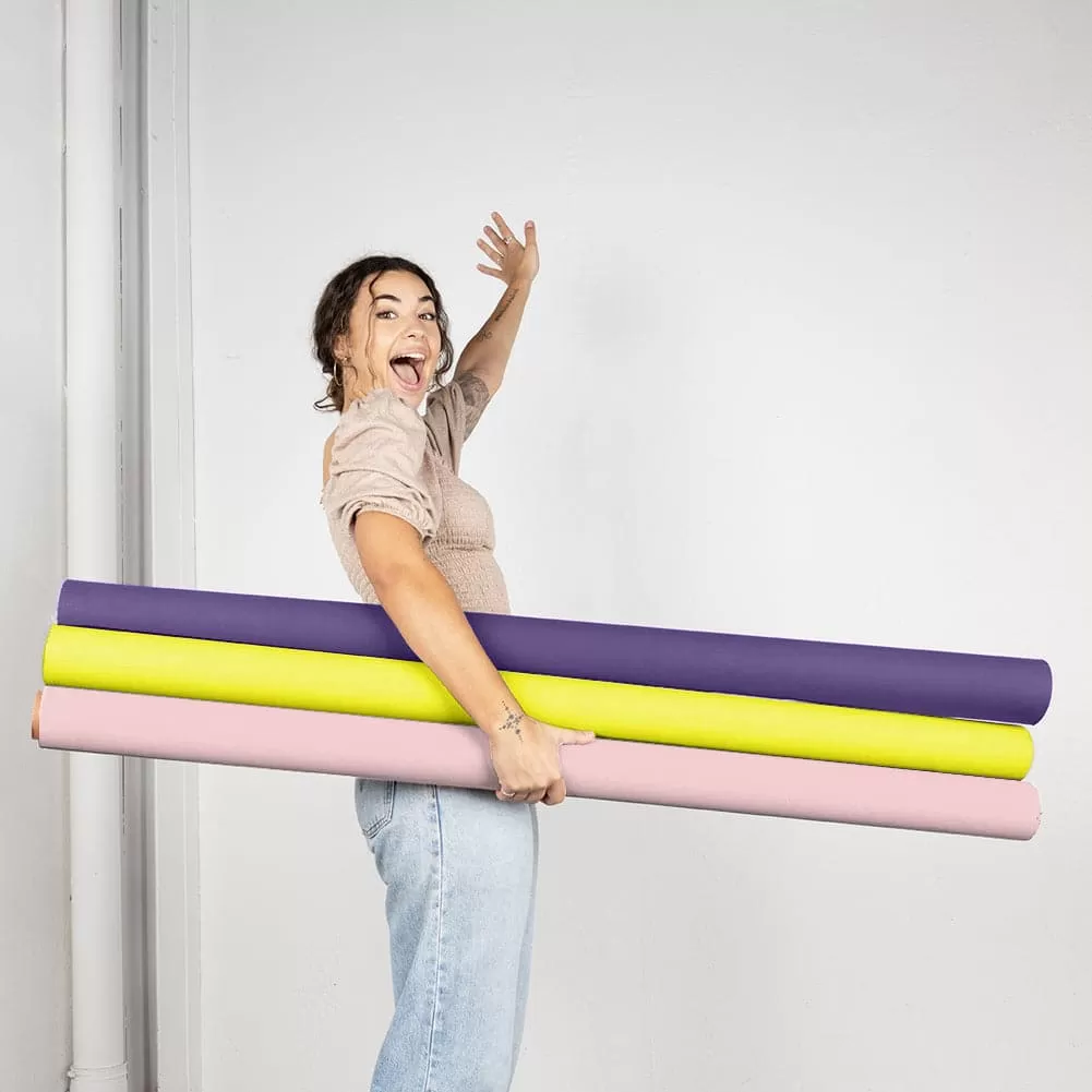 'Colour Pop' Collection Half Width  Photography Studio Paper Backdrop Set