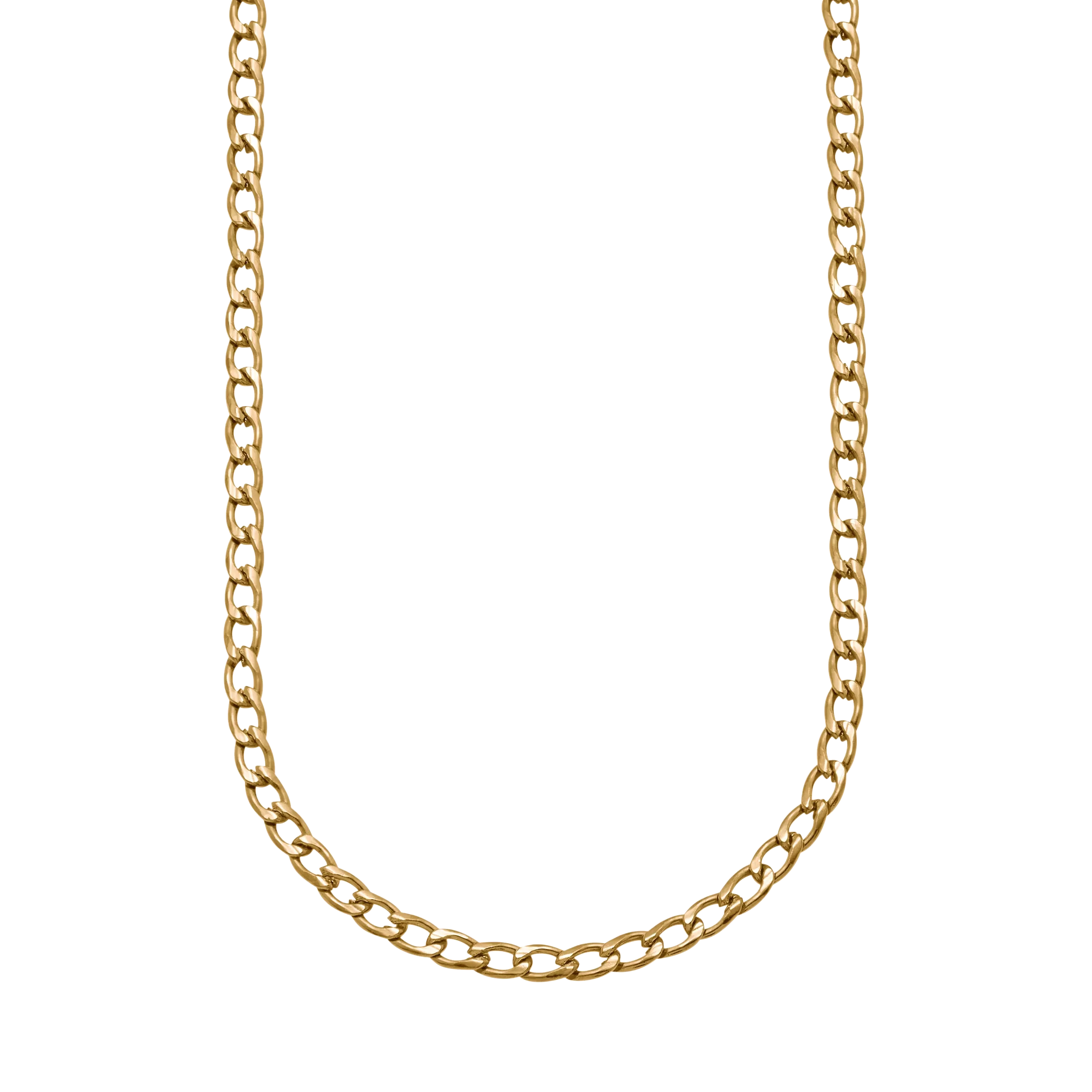 Cuban Flat Necklace