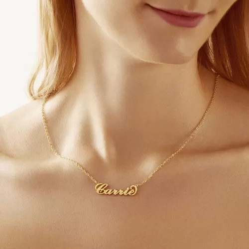 Custom Nameplate Necklace-Best Christmas Gifts For Women