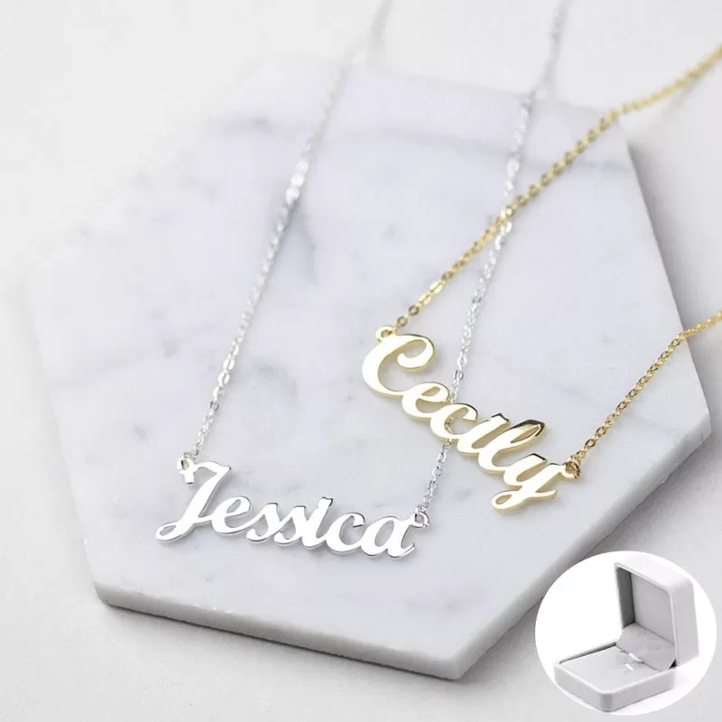 Custom Nameplate Necklace-Best Christmas Gifts For Women