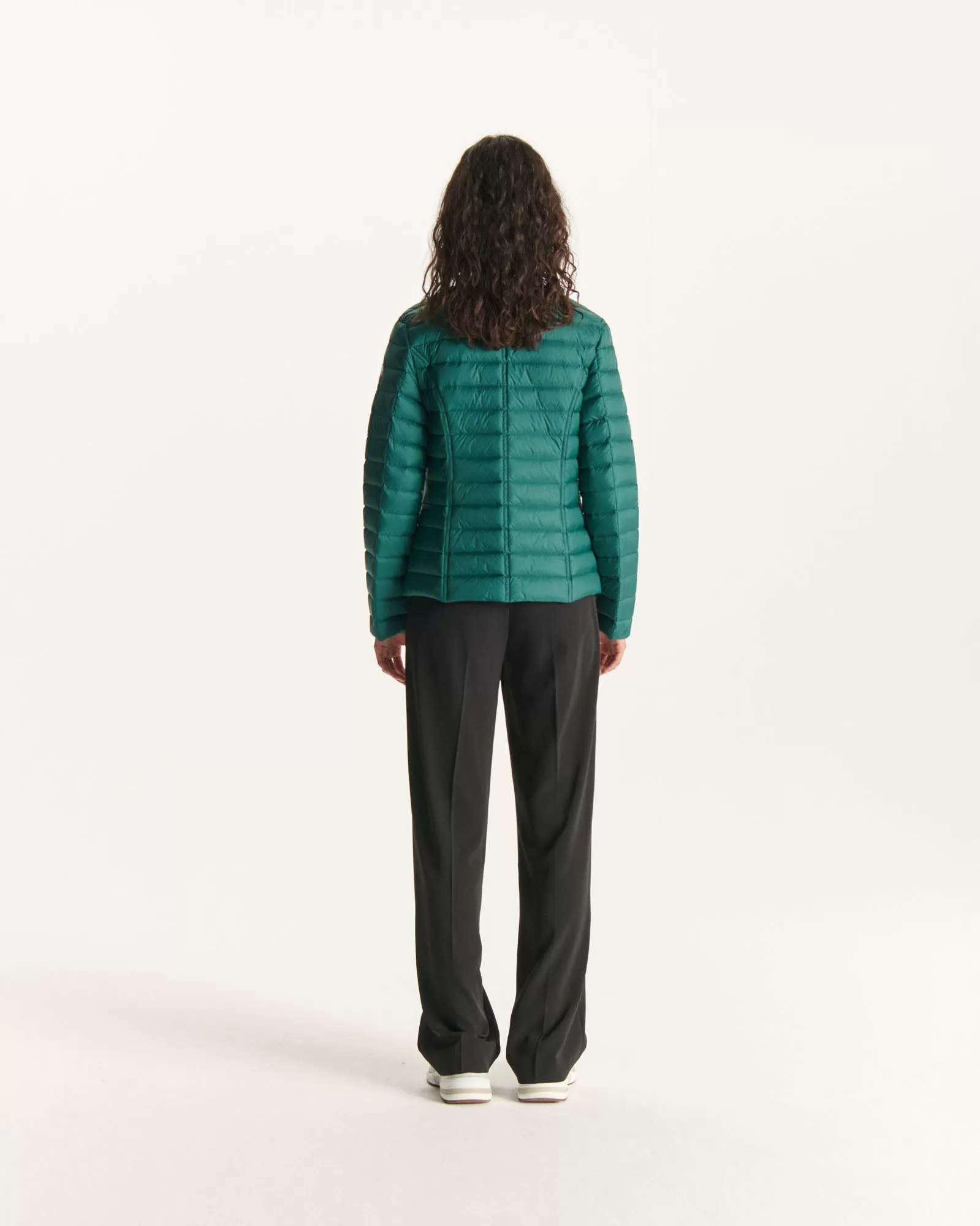 Dark green Douda lightweight puffer jacket