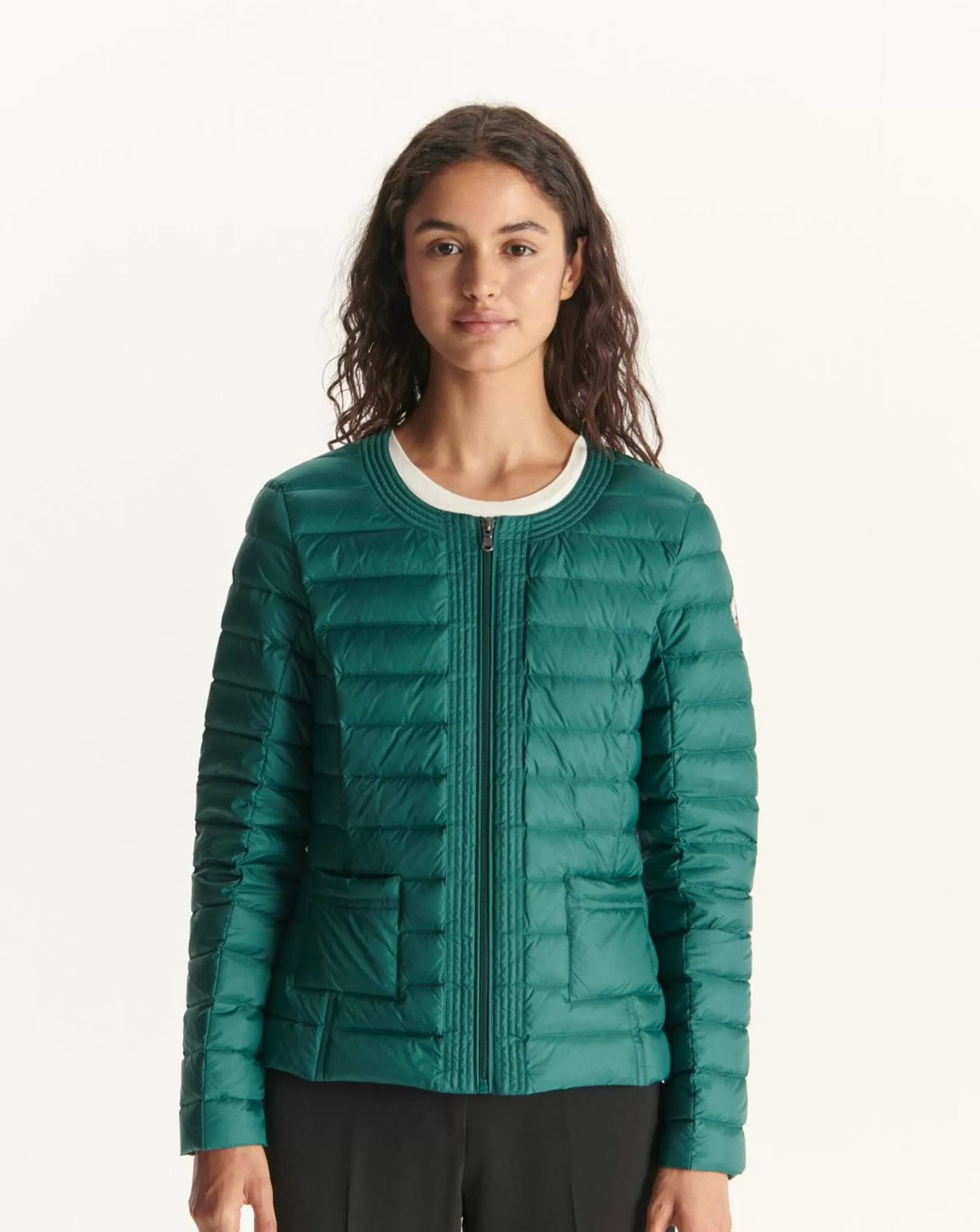 Dark green Douda lightweight puffer jacket