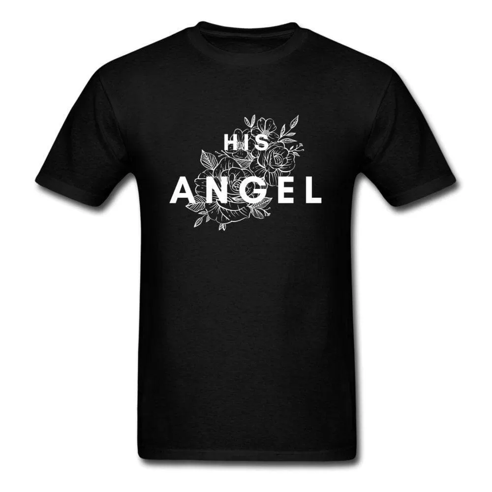 Demon And Angel Matching Couple T-Shirts