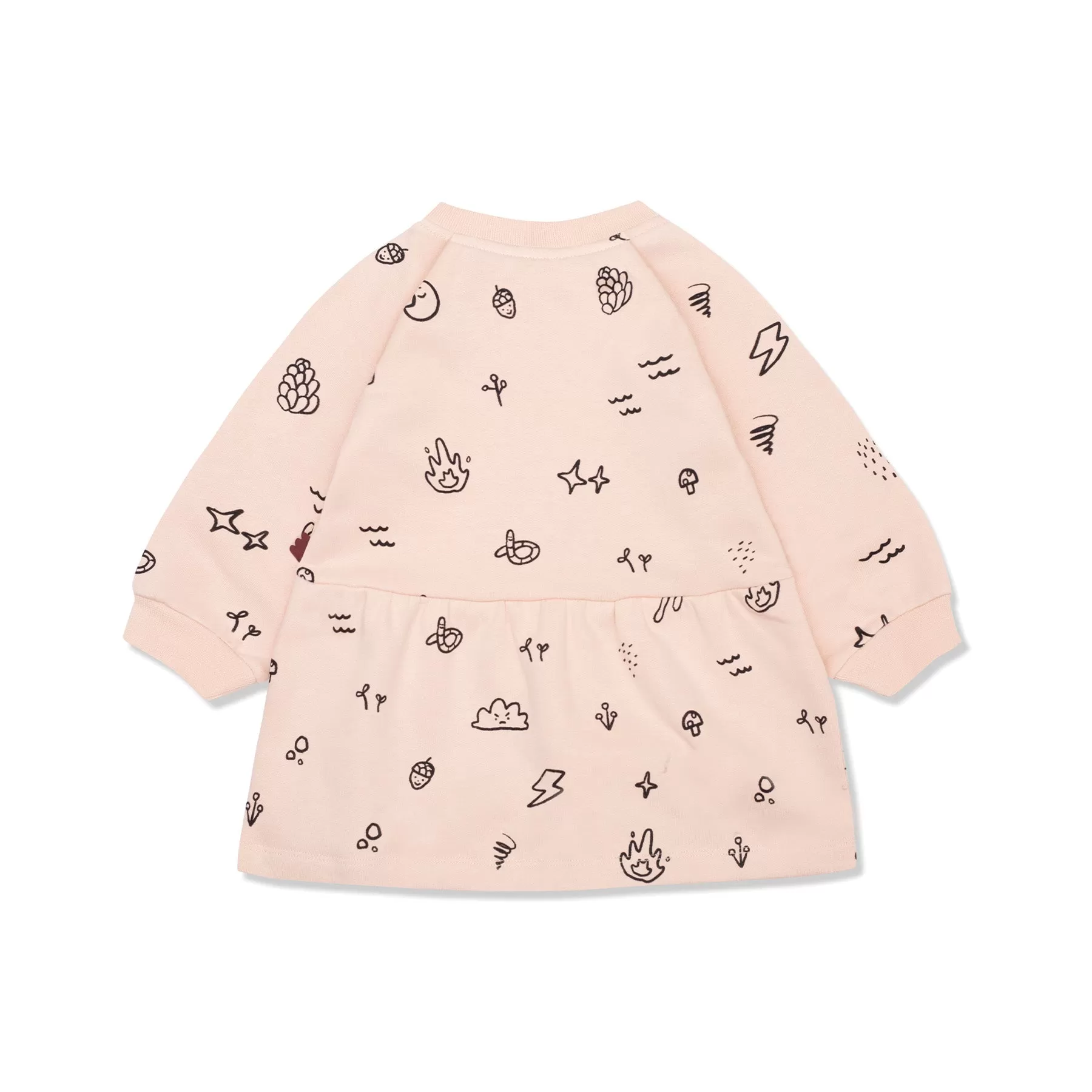 Doodles Print Baby Dress