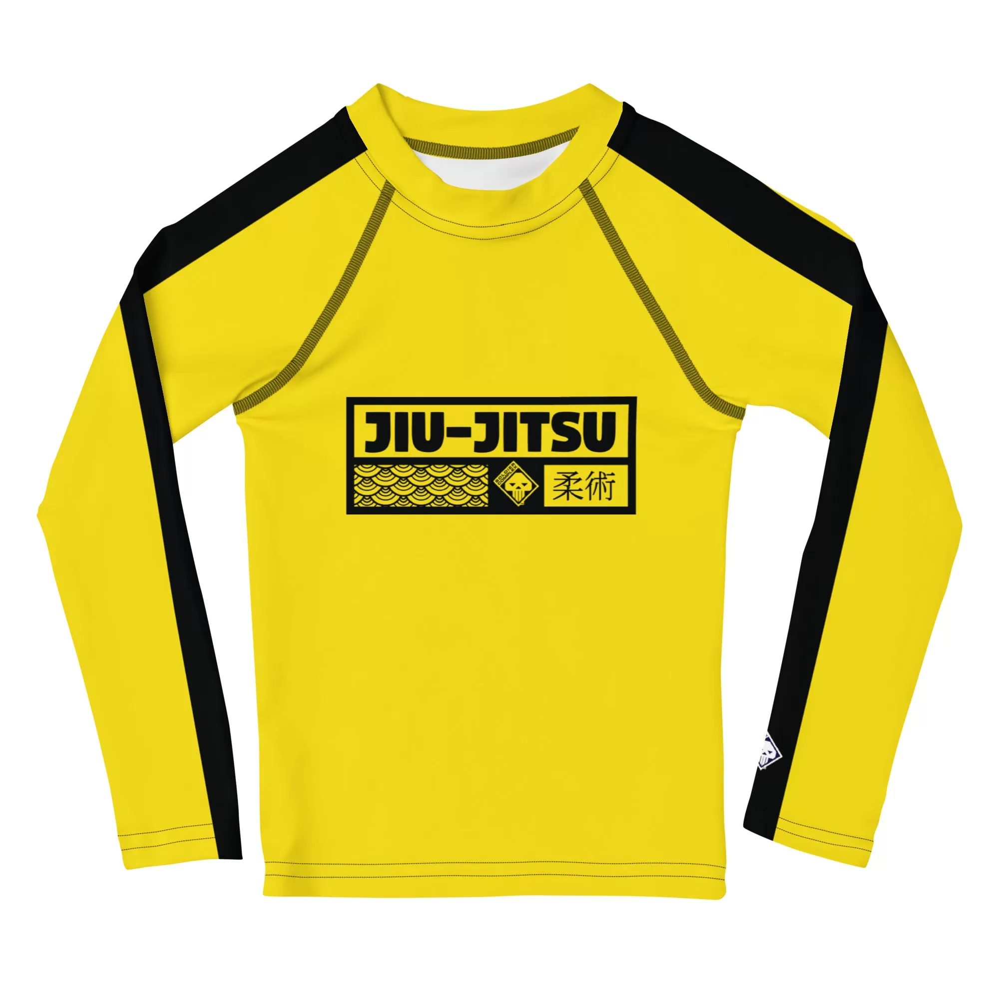 Empower Your Little Warrior: Girls' Bruce Lee Kill Bill Rash Guard - Jiu-Jitsu 020