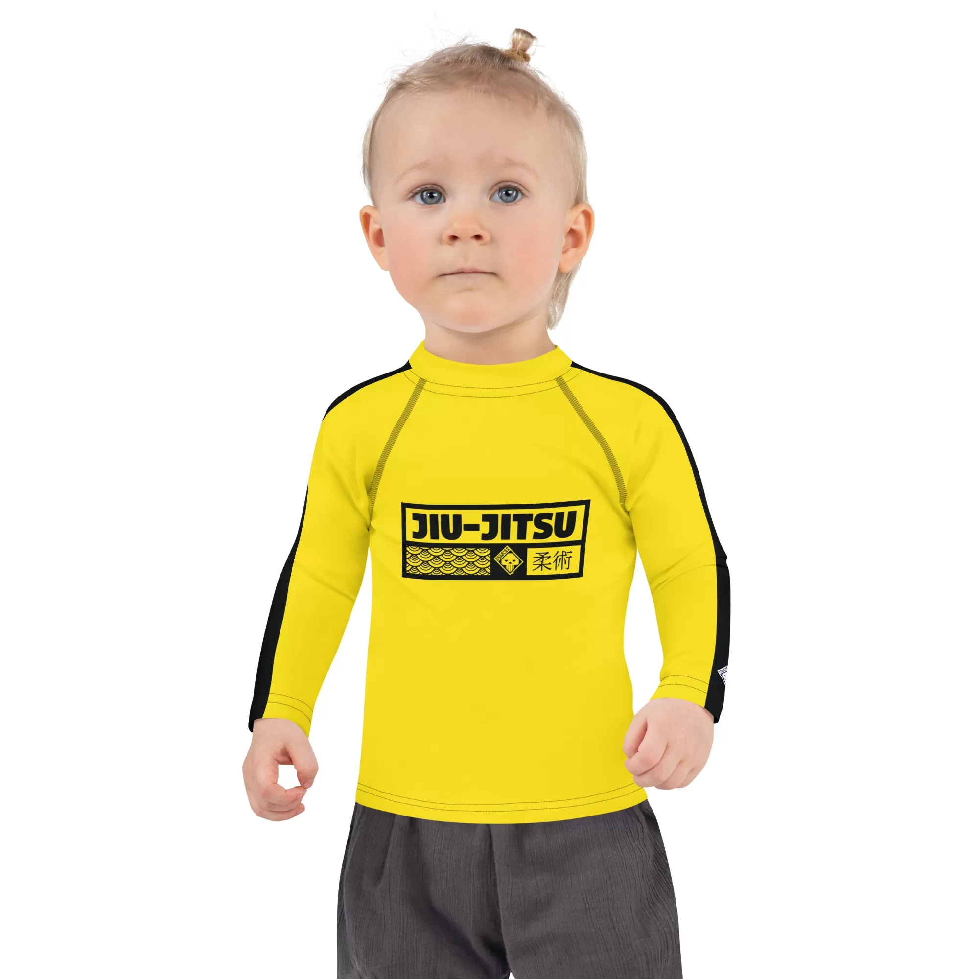 Empower Your Little Warrior: Girls' Bruce Lee Kill Bill Rash Guard - Jiu-Jitsu 020