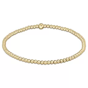 Enewton Classic Gold 2.5mm Bead Bracelet