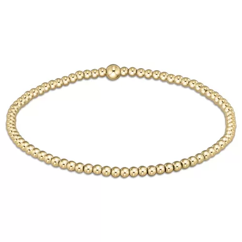 Enewton Classic Gold 2.5mm Bead Bracelet